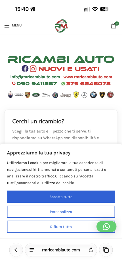 Test prodotto Federico